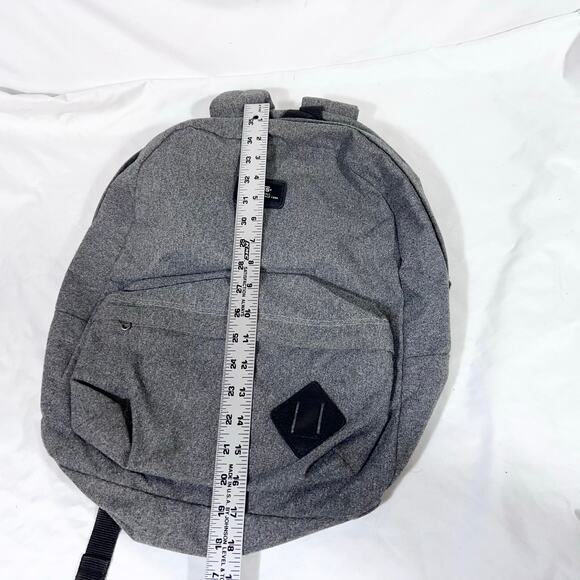 Vans Old Skool Classic Backpack Gray Small Logo Patch Book Bag School Laptop New - Picture 9 of 9